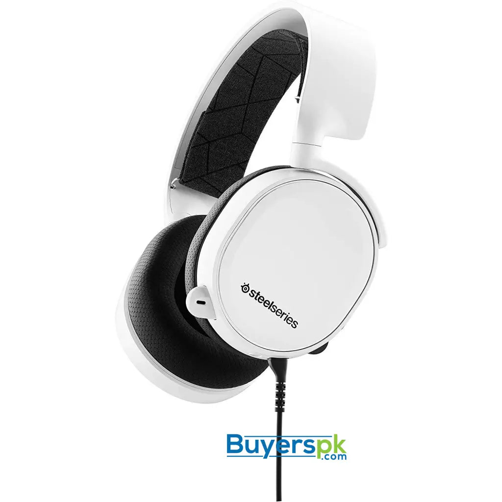 Steel Series Headphone Arctis 3 White (2019 Edition) - Headset Steel Series Headphone Arctis 3 White (2019 Edition) - Headset